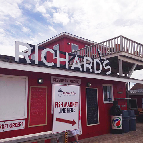 Richard’s Fresh Seafood building exterior