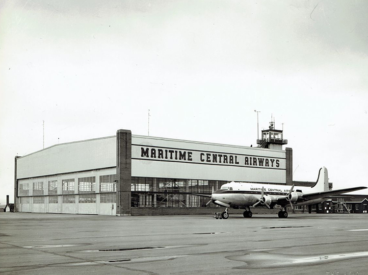 Maritime Central Airways took flight in 1941, connecting Atlantic